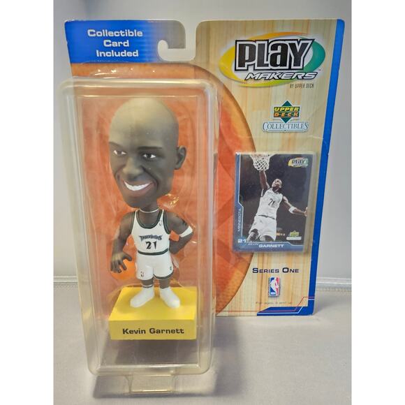 Kevin Garnett - Vintage/2000 Upper Deck Play Makers - Minnesota Timberwolves - Picture 1 of 6